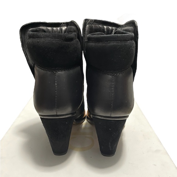 CHLOE Devon Boot Quilted Puffer Black Leather Ankle Boots - Picture 7 of 16